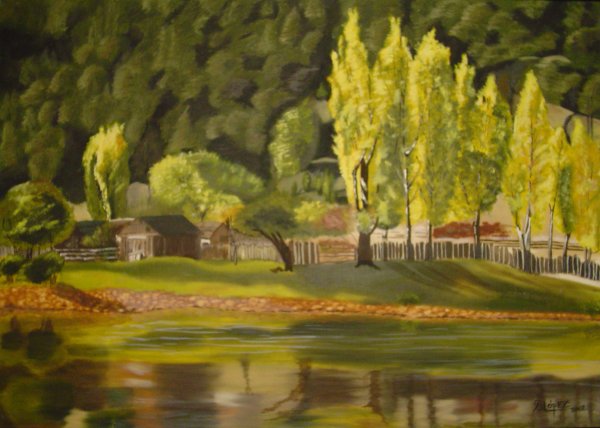 Óleo sobre tela &raquo; 50 x 70 cm