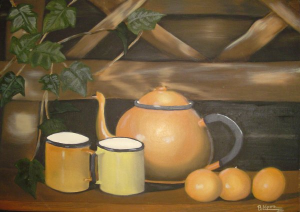 Óleo sobre tela &raquo; 50 x 70 cm