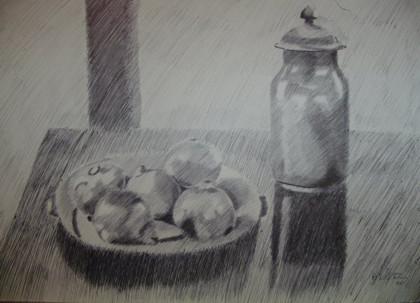 Bolígrafo sobre papel &raquo; 35 x 50 cm