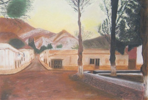 Lápiz tiza sobre papel &raquo; 35 x 50 cm