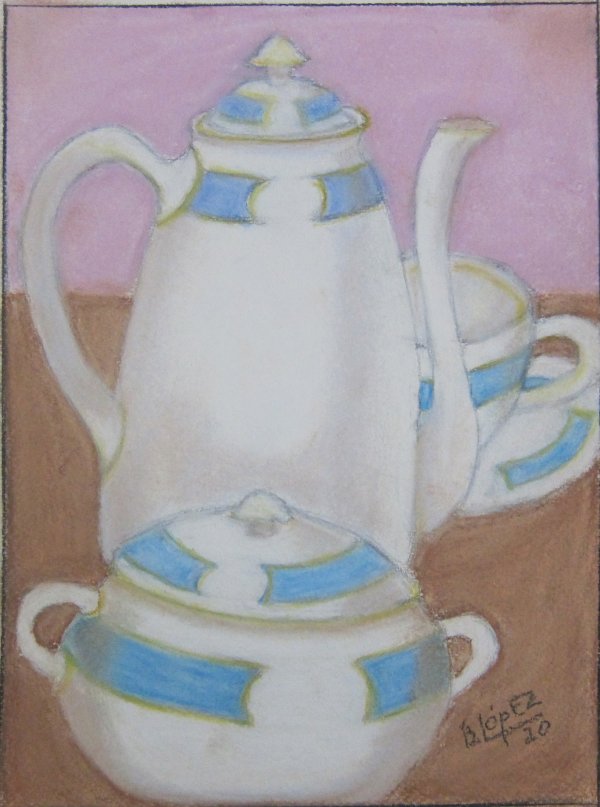 Lápiz tiza sobre papel &raquo; 30 x 22 cm