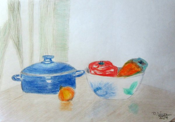 Lápiz polychromos &raquo; 20 x 30 cm